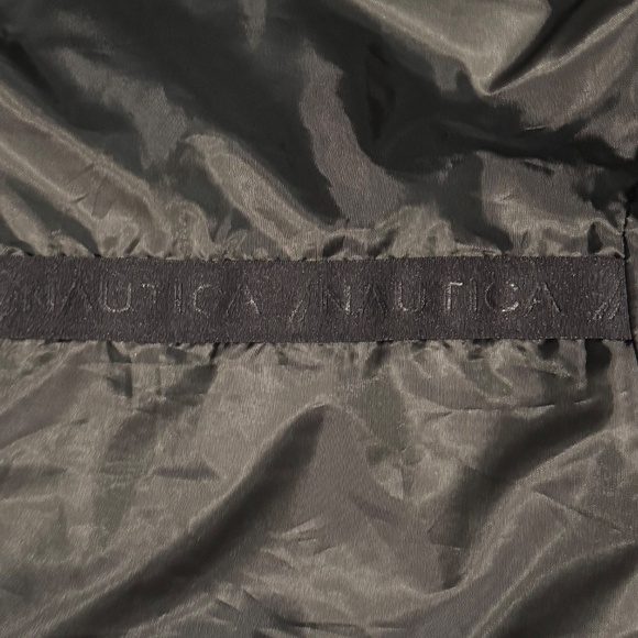 Nautica Ladies' Puffer Jacket, Water and Wind Resistant Black XL New with Tags - Picture 9 of 16